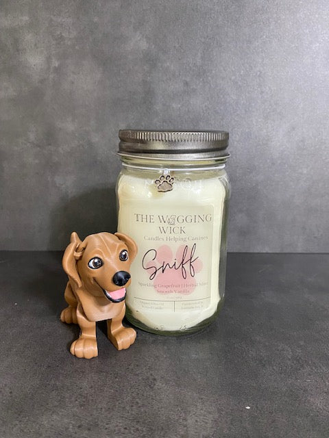 Sniff - 13 oz Organic Olive Oil Wax Candle