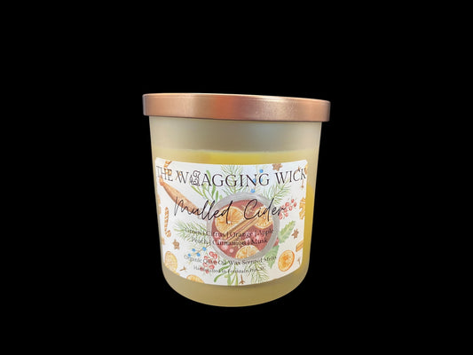 Mulled Cider - 8 oz Organic Olive Oil Wax Candle